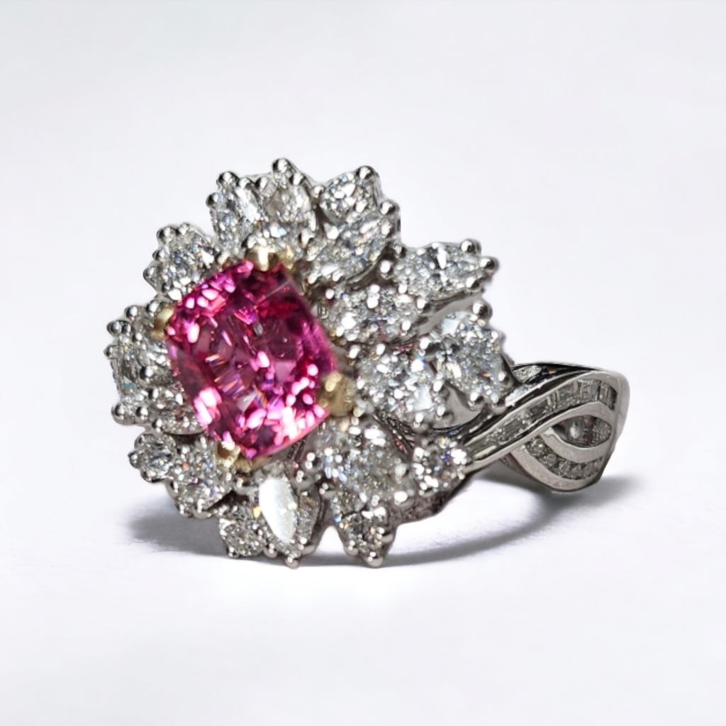 Pink Spinel Ring | Gems Origin
